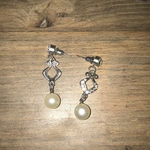 Pearl earrings